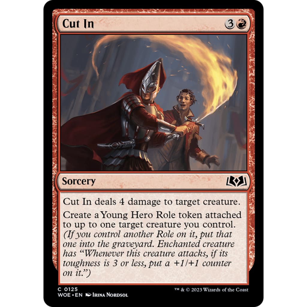 Cut In (WOE-125) Foil - Single