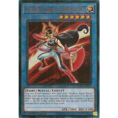 Cyber Angel Benten (PUR) - RA01-EN024 Prismatic Ultimate