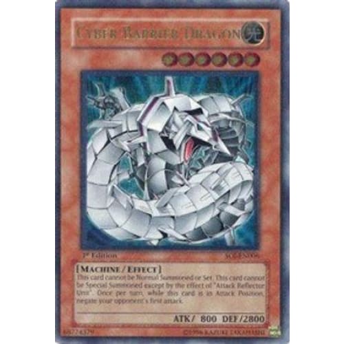Cyber Barrier Dragon (UTR) (SOI-EN006) Ultimate Rare
