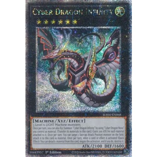 Cyber Dragon Infinity (Alternate Art) (Quarter Century
