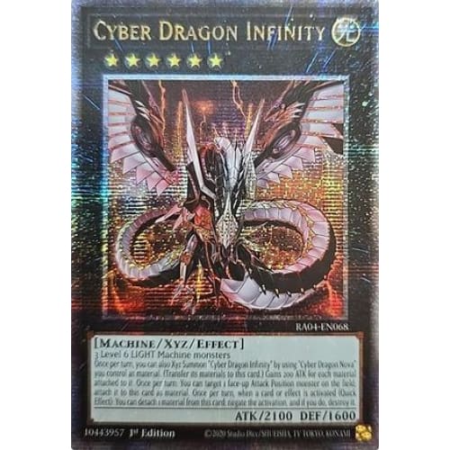 Cyber Dragon Infinity (Quarter Century Secret Rare)