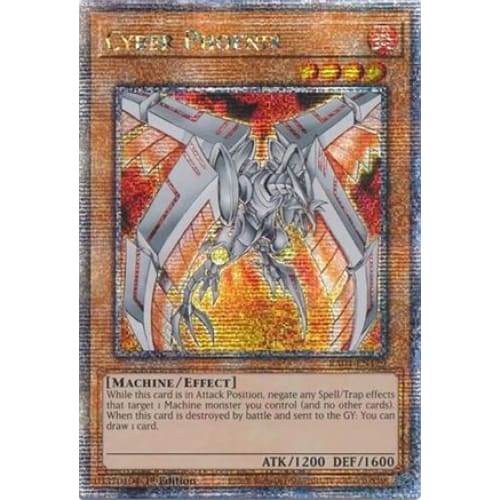 Cyber Phoenix (Quarter Century Secret Rare) - RA04-EN129