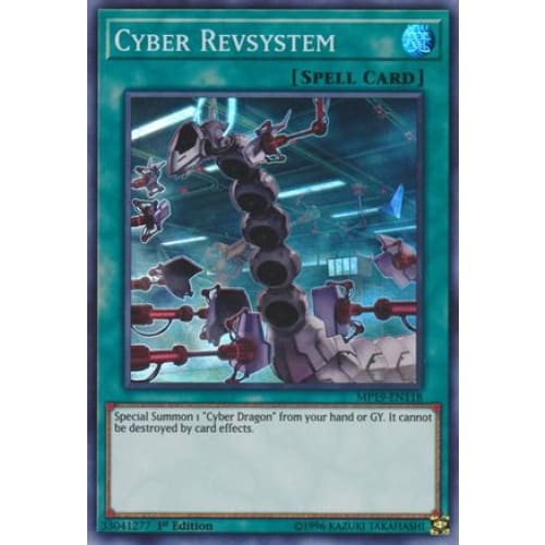 Cyber Revsystem (MP19-EN118) Super Rare 1st Edition - Single