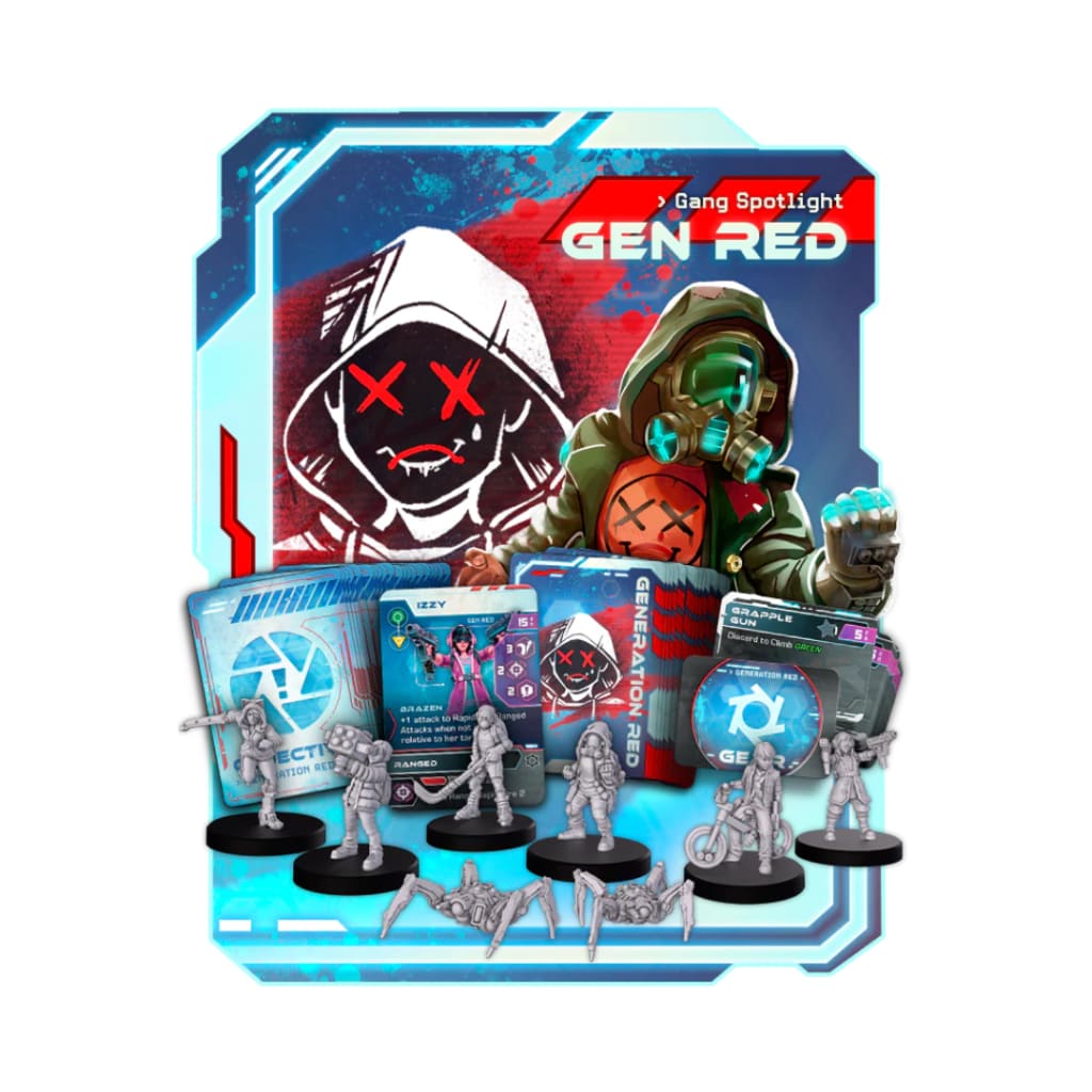 Cyberpunk Red: Combat Zone - Gen Red Faction Starter