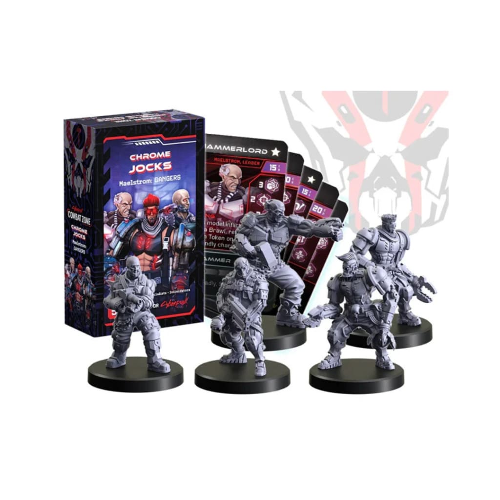 Cyberpunk RED: Combat Zone Maelstrom Gang Chrome Jocks