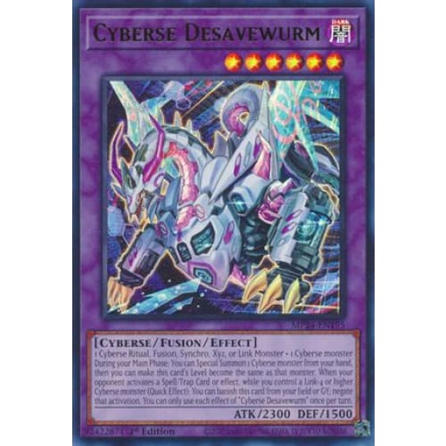 Cyberse Desavewurm - MP24-EN195 Ultra Rare 1st Edition