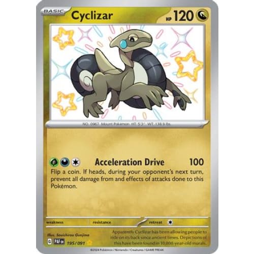 Cyclizar (195) Shiny Rare Holofoil - Single