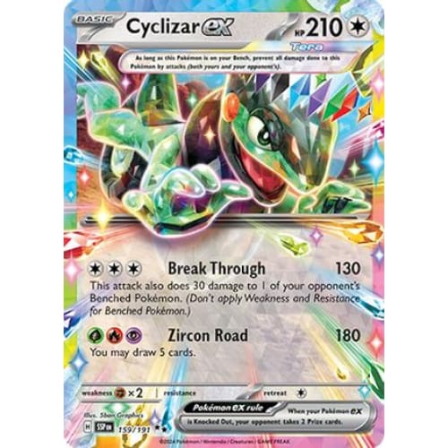Cyclizar ex (159) Double Rare Holofoil - Single