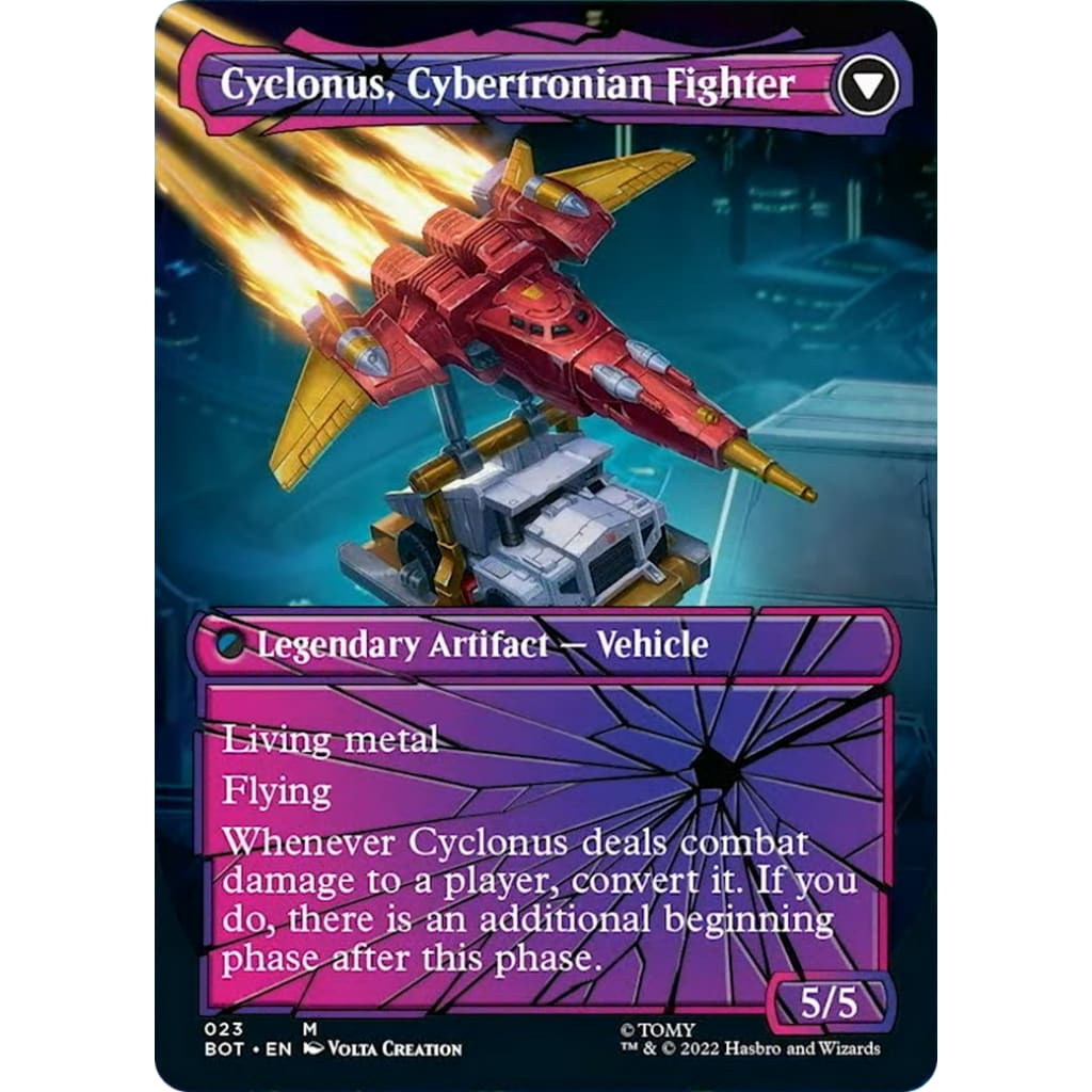 Cyclonus the Saboteur // Cybertronian Fighter (BOT-023):