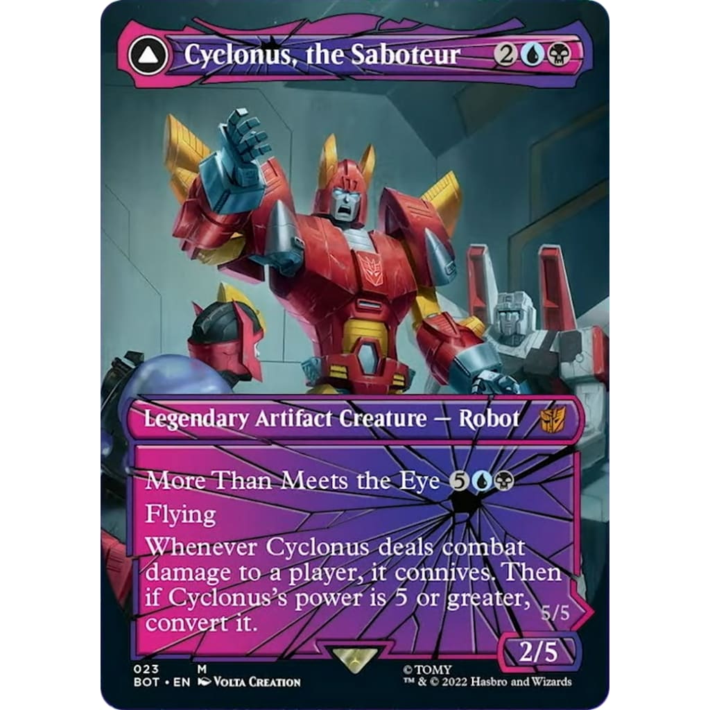 Cyclonus the Saboteur // Cybertronian Fighter (BOT-023):