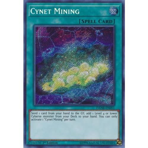 Cynet Mining (DANE-EN051) Secret Rare Unlimited - Single