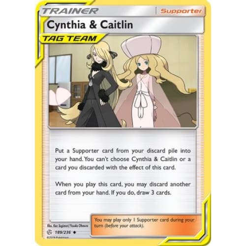 Cynthia & Caitlin (189/236) Uncommon - Single