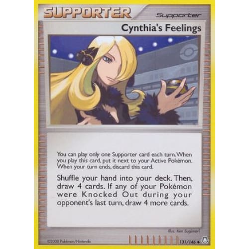 Cynthia’s Feelings (131/146) Uncommon - Single