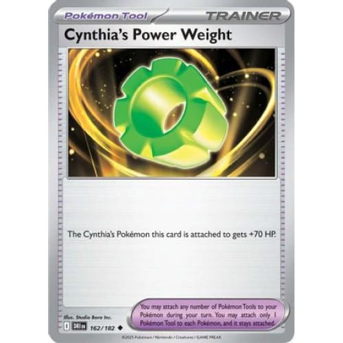 Cynthia’s Power Weight (162) Uncommon - Single