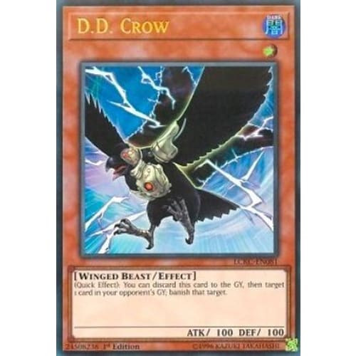 D.D. Crow (LCKC-EN081) Ultra Rare Unlimited - Single