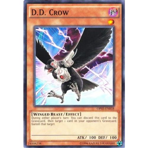 D.D. Crow (OP03-EN018) Common / Short Print Unlimited