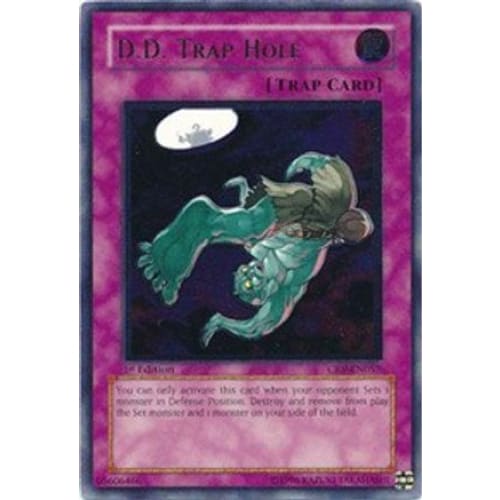 D.D. Trap Hole (UTR) (CRV-EN057) Ultimate Rare 1st Edition