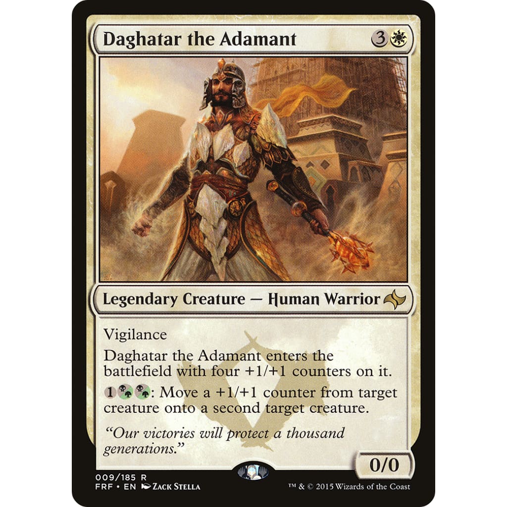 Daghatar the Adamant (FRF-009) Foil - Single