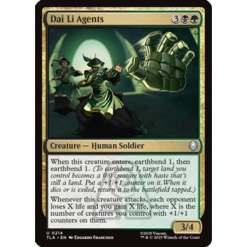 Dai Li Agents (TLA-214) Foil - Single