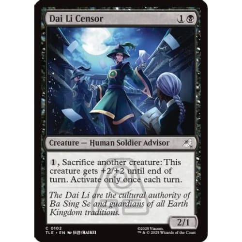 Dai Li Censor (TLE-102) Foil - Single