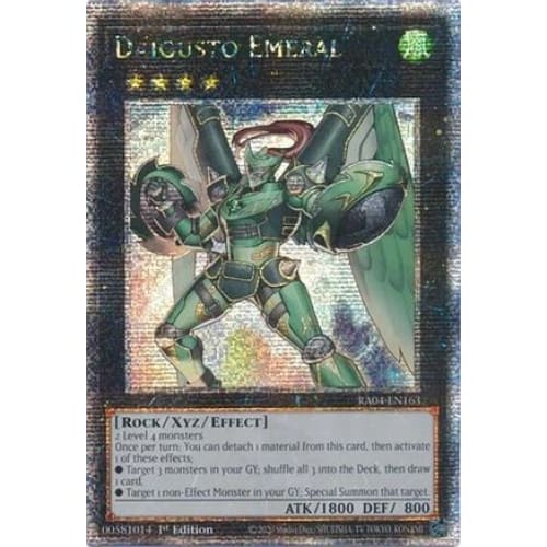 Daigusto Emeral (Quarter Century Secret Rare) - RA04-EN163