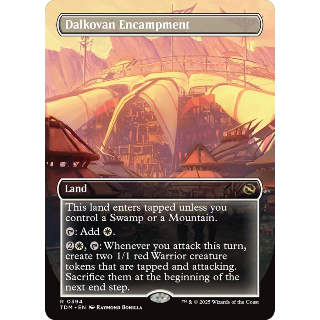 Dalkovan Encampment (TDM-394) (Borderless) Foil - Single