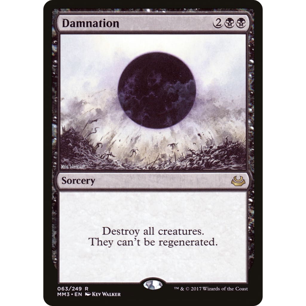 Damnation (MM3-063) Foil - Single