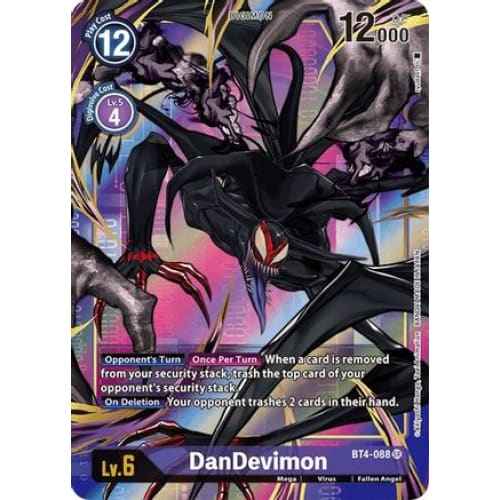 DanDevimon (Alternate Art) (BT4-088 SR) Super Rare Foil