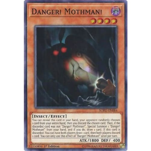 Danger! Mothman! (SOFU-EN084) Super Rare Unlimited - Single
