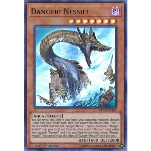 Danger! Nessie! (MP19-EN137) Ultra Rare Unlimited - Single