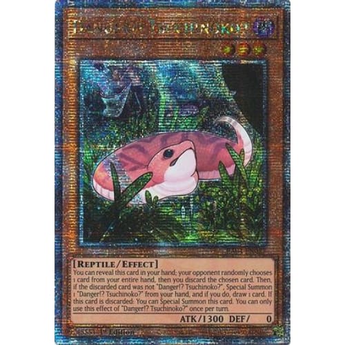 Danger!? Tsuchinoko? (Quarter Century Secret Rare)