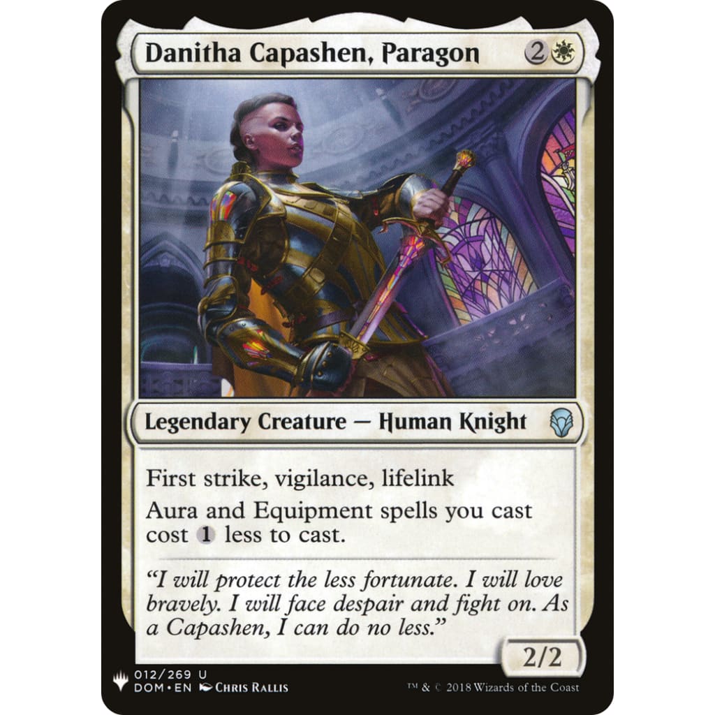 Danitha Capashen Paragon (PLST-DOM-12) - Single