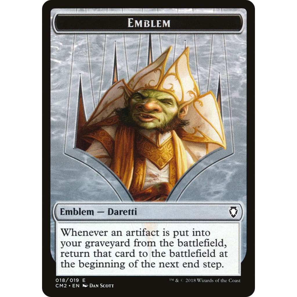 Daretti Scrap Savant Emblem (TCM2-018) - Single