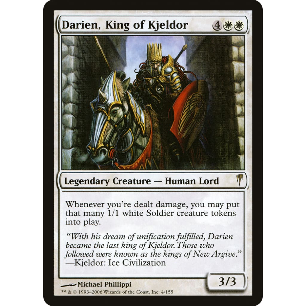 Darien King of Kjeldor (CSP-004) - Single