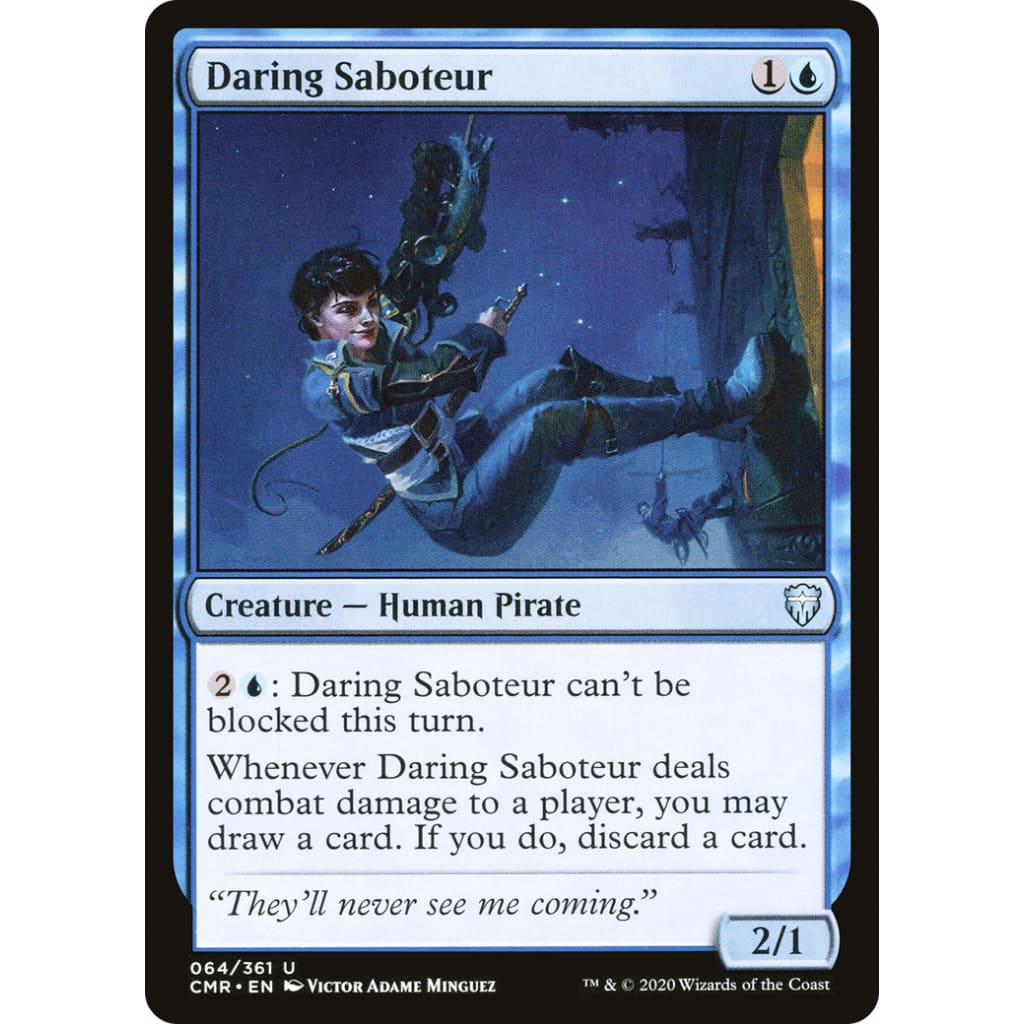 Daring Saboteur (CMR-064) Foil - Single