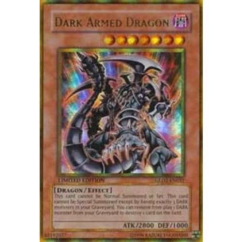 Dark Armed Dragon (GLD2-EN031) Ultra Rare Limited - Single