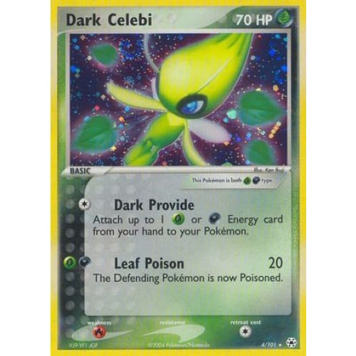 Dark Celebi (004/101) Holo Rare Holofoil - Single