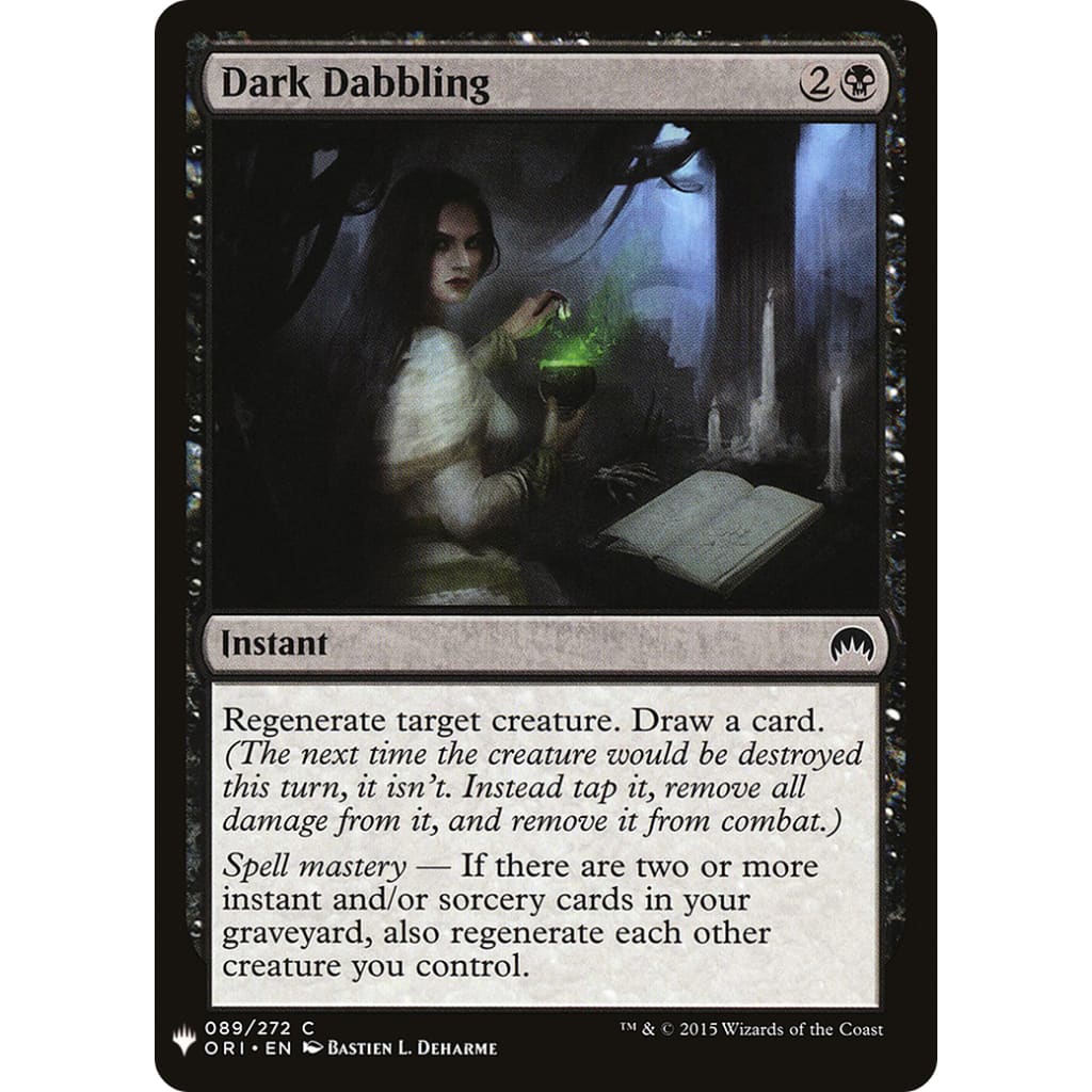 Dark Dabbling (PLST-ORI-89) - Single