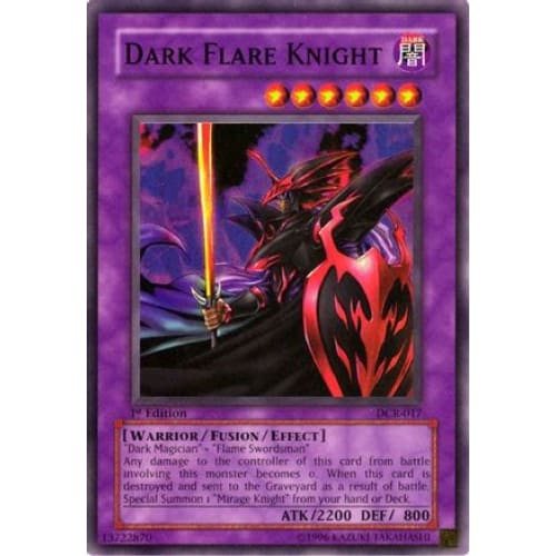 Dark Flare Knight (DCR-017) Super Rare Unlimited - Single