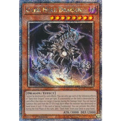 Dark Hole Dragon (Quarter Century Secret Rare) - AGOV-EN020