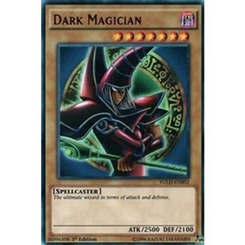 Dark Magician (B) (YGLD-ENB02) Ultra Rare Unlimited - Single