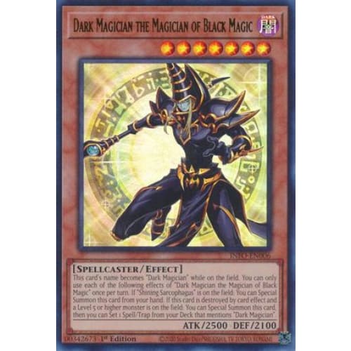 Dark Magician the of Black Magic - INFO-EN006 Ultra Rare