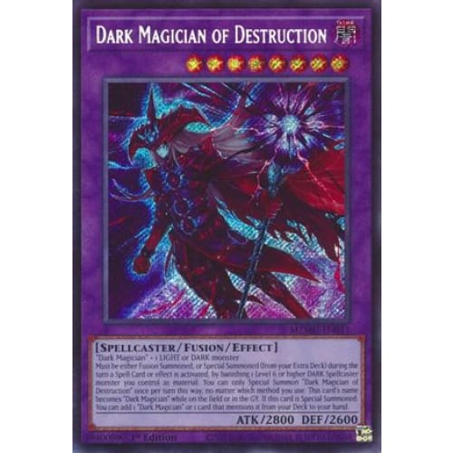 Dark Magician of Destruction - MZMU-EN011 Secret Rare 1st