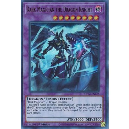 Dark Magician the Dragon Knight (GFP2-EN125) Ultra Rare 1st