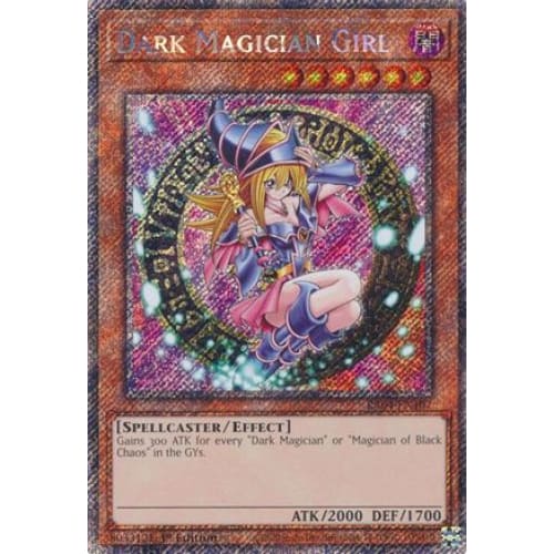 Dark Magician Girl (3rd Art) (Platinum Secret Rare)