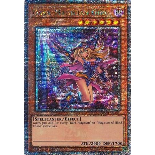 Dark Magician Girl (7th Art) (Quarter Century Secret Rare)