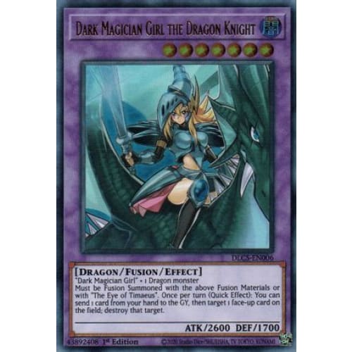 Dark Magician Girl the Dragon Knight (DLCS-EN006) Ultra