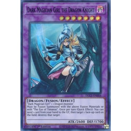 Dark Magician Girl the Dragon Knight (Green) (DLCS-EN006)