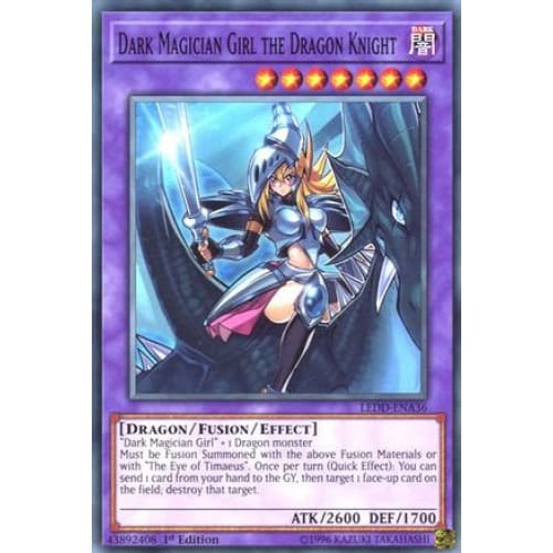 Dark Magician Girl the Dragon Knight (LEDD-ENA36) Common