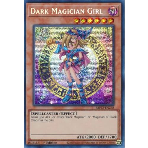 Dark Magician Girl (MP22-EN268) Prismatic Secret Rare 1st